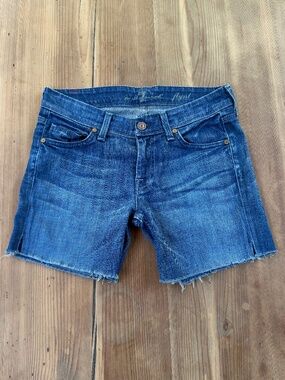 7 For All Mankind Flynt Denim Shorts